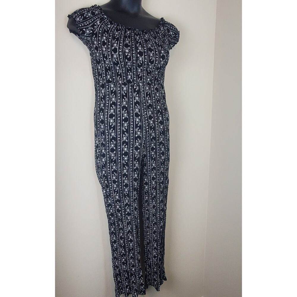 ACTIVE USA Black and White Smocked Jumper - Small - Picture 2 of 10